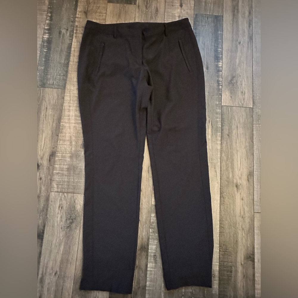 Slazenger Black Golf, Casual, Long Pants Women Size 12 Ankle Length